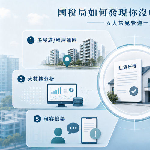 【房東查稅管道】沒報租金會被查嗎？好寓見房產家林聖倫老師解析6大查核地雷